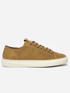Tennis en cuir homme tabac ALBERIC
