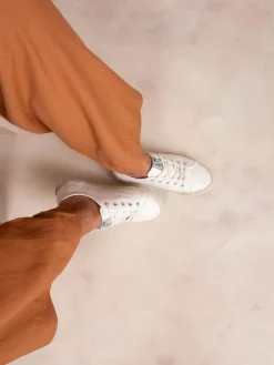 Tennis en toile femme off-white FRIDDAH