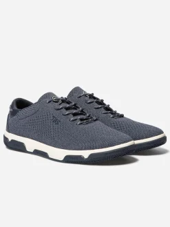 Tennis en toile homme chine bleu GUEKNIT