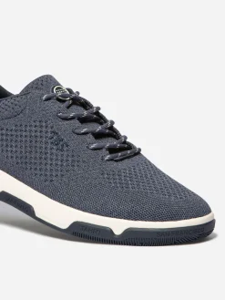 Tennis en toile homme chine bleu GUEKNIT