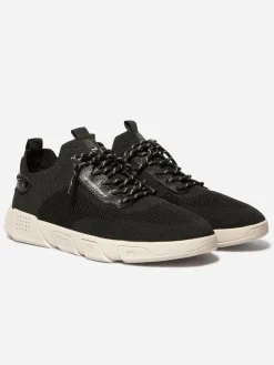 Tennis en toile homme noir JAZSAIL