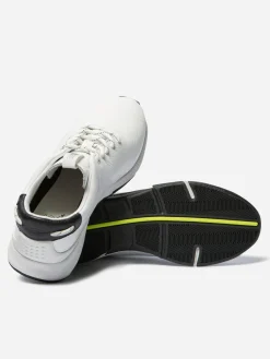 Tennis Femme Confort Cuir Blanc