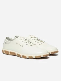 Tennis Femme Confort Cuir Blanc