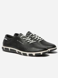 Tennis Femme Confort Cuir Marine