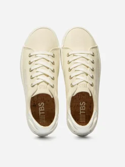 Tennis Femme Coton Recyclé Blanc LANZARA