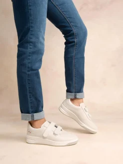 Tennis Femme Cuir Fabrication française Blanc BIBLIO