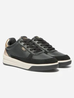 Tennis Femme Cuir Navy CORALIE