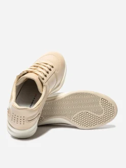 Tennis Femme Fabrication Française Cuir Crème BRANDIE