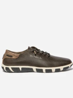 Tennis Femme Textile Chocolat et Bronze JAZLACE