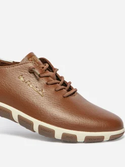 Tennis Femme Textile Pecan et Champagne JAZLACE