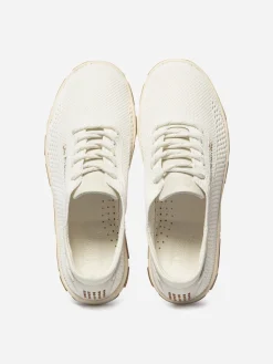Tennis Femme Textile Recyclé Blanc