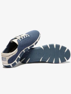 Tennis Femme Textile Recyclé Bleu