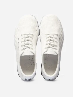 Tennis Femme Textile Recyclé Blanche