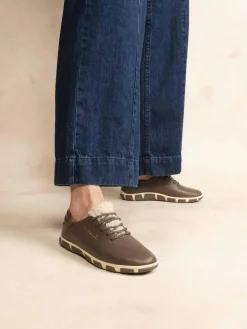 Tennis Femme Textile Taupe JAZAFUR