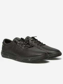 Tennis Homme cuir Noir GELAZZY