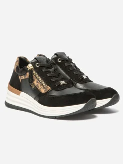 Tennis Leopard Noir TYLAZIP