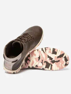 Tennis Montantes Femme Confort Marron JUHAYNA