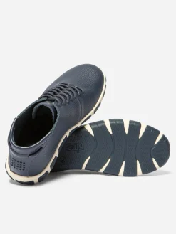 Tennis Montantes Femme Confort Bleu JUHAYNA