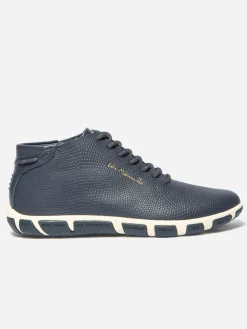 Tennis Montantes Femme Confort Bleu JUHAYNA