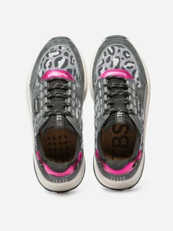 Tennis Noir Leopard JAZONNE