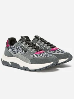 Tennis Noir Leopard JAZONNE