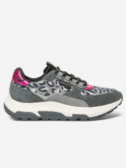 Tennis Noir Leopard JAZONNE