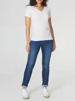 T-Shirt Femme Coton Bio Gris ADINATEE