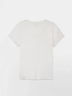 T-Shirt Femme Coton Bio Gris ADINATEE