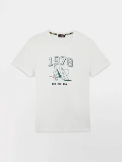T-shirt Homme Blanc HERVETEE