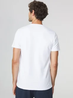 T-shirt Homme Coupe Ajustée Blanc STANYTEE