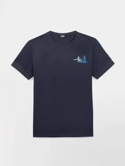 T-shirt Homme Marine SOHANTEE