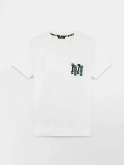 T-Shirt Manches courtes Arctique Manches Courtes Blanc HADISTEE