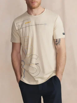 T-Shirt Manches courtes Chaux Manches Courtes Beige JAMAITEE