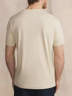 T-Shirt Manches courtes Chaux Manches Courtes Beige JAMAITEE