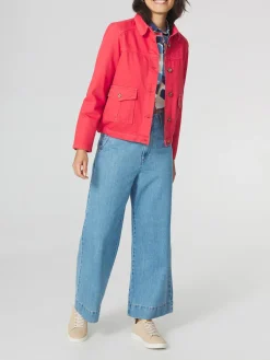 Veste Femme Boutonnée Rose MADIEVES