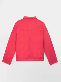 Veste Femme Boutonnée Rose MADIEVES