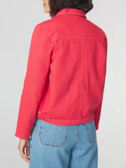 Veste Femme Boutonnée Rose MADIEVES