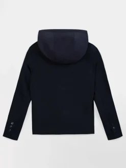 Veste Femme Capuche Amovible Doublé Marine POLLYVES