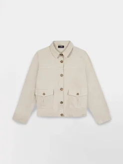 Veste femme ecru MADIEVES