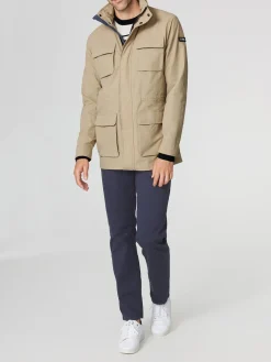 Veste Homme Col montant Beige JAMALVES