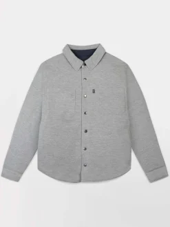 Veste Homme Reversible 4 poches Marine et Gris