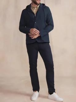 Veste Homme Zippée et Boutonnée Marine FLEEXVES