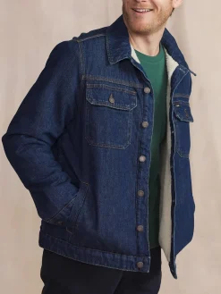 Veste Indigo Avec Manches Bleu MANKIVES