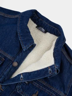 Veste Indigo Avec Manches Bleu MANKIVES