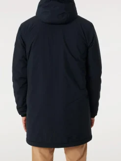 Veste Longue Homme Intérieur Sherpa Imperméable Noir ULRYKVES